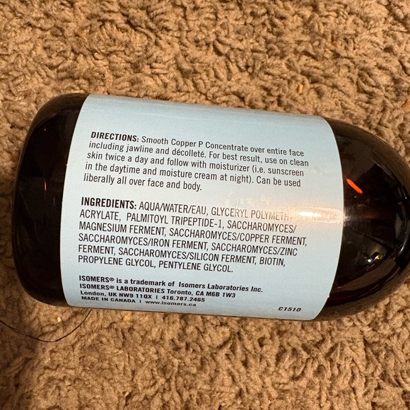 Isomers Copper-P Concentrate Serum - Picture 2 of 2